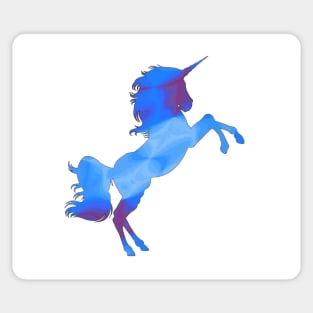 Blue unicorns Sticker